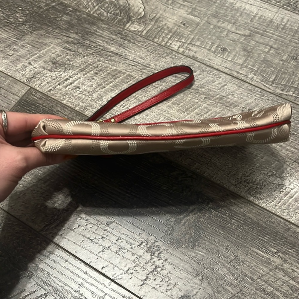 Coach Ashley Wristlet - Dotted Optic C - w/ COA EUC - Picture 4 of 12